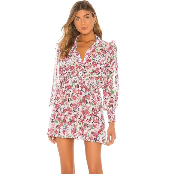 Misa Los Angeles Dresses & Skirts - MISA Los Angeles Niamat Peony Floral Mini Dress XS